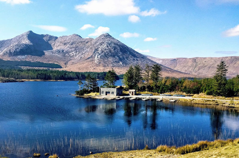 Connemara mountain view